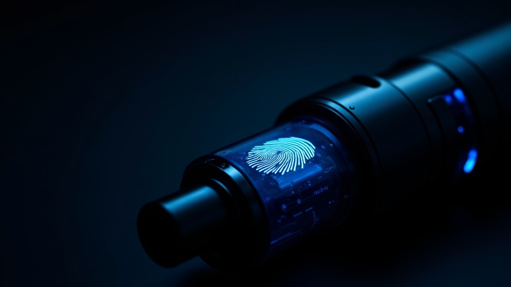 Biometric age verification technology for vape compliance