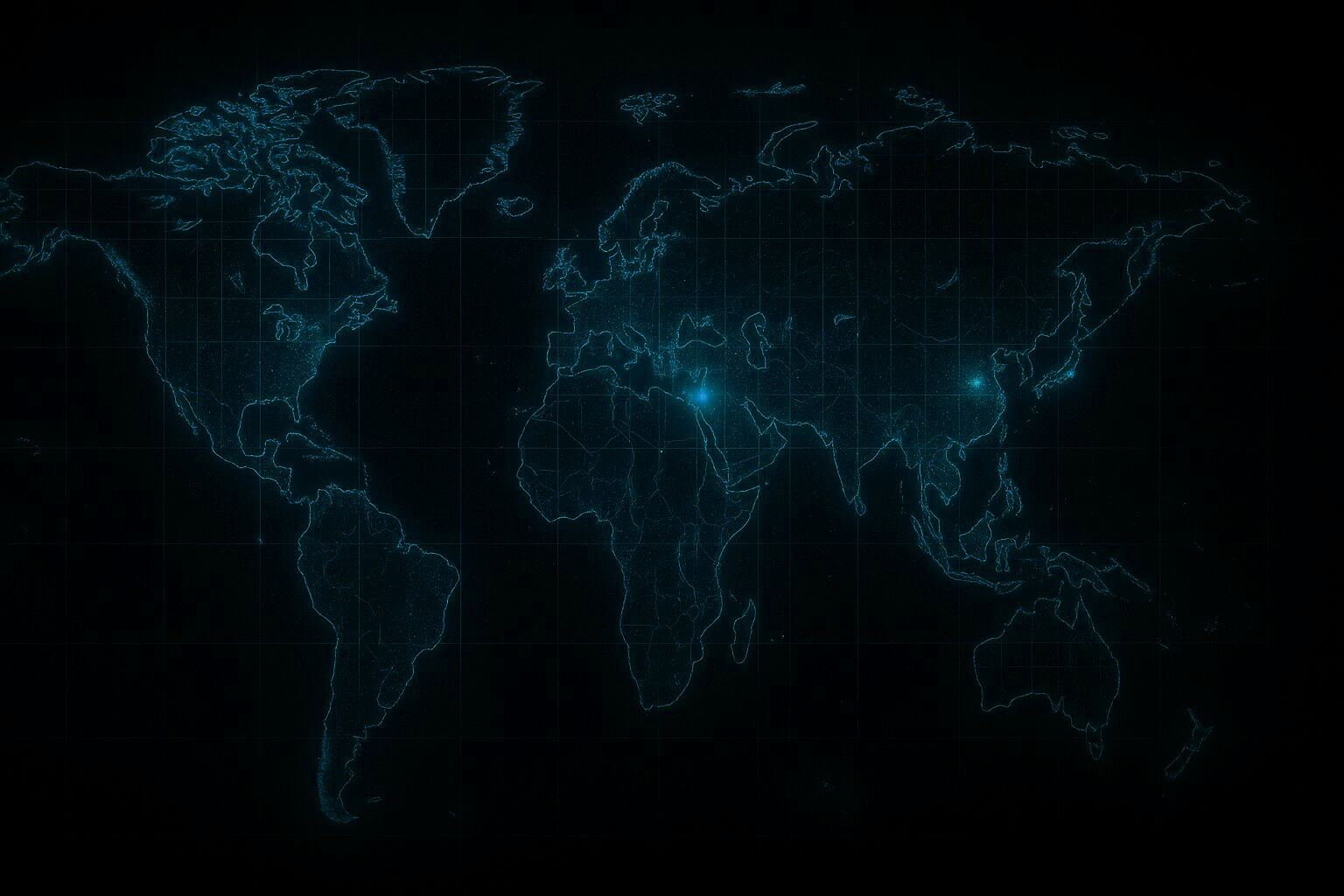 XEO global operations world map